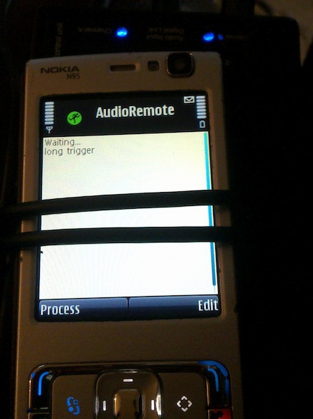 Audio Remote on Nokia N95